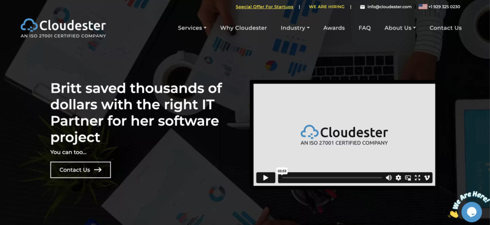 Home page Cloudester Software
